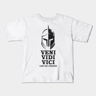 Veni Vidi Vici- I Came I Saw I Conquered 3.0- Design Graphics Kids T-Shirt